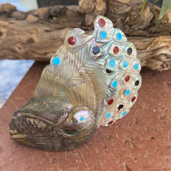 Zuni Other - *Rare Find* Zuni peacock fetish